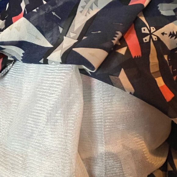 Ocean Drive Multi Color Dress w/ Faux Braided Leather Strap Detail - Picture 7 of 11